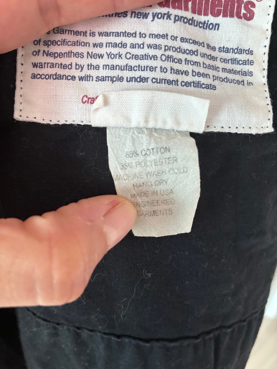 [엔지니어드 가먼츠] 그레이 롱 카디건 아우터 / 0사이즈 상품이미지7