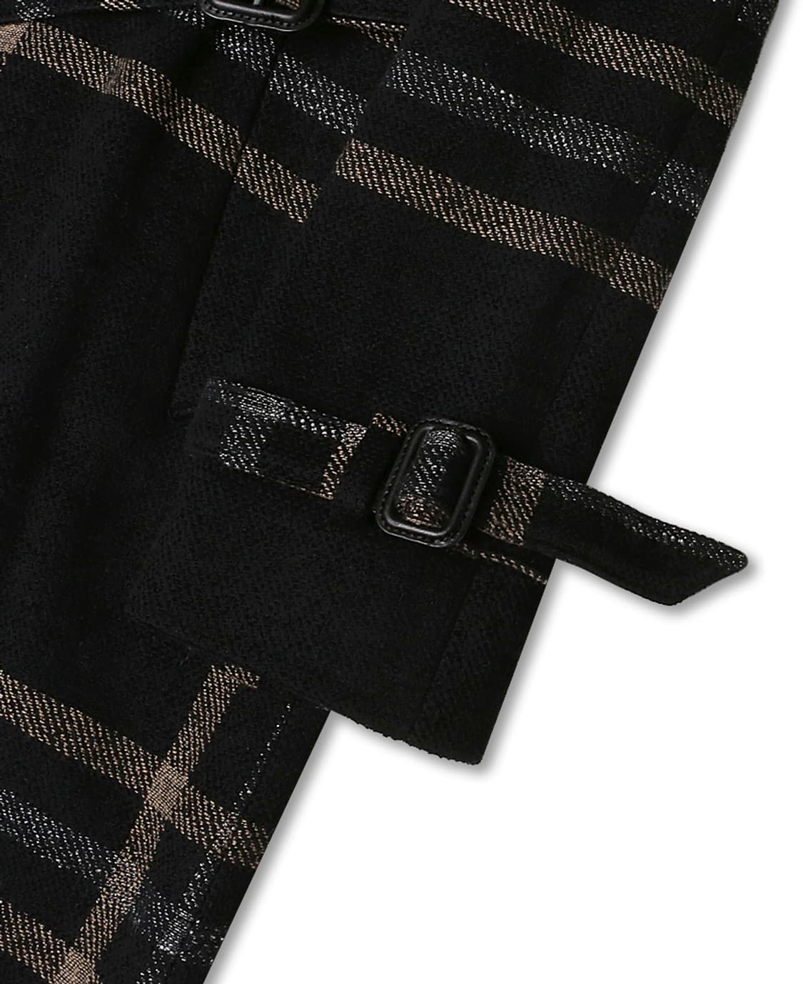 딸리아또레 [Tagliatore] 볼드윈 코튼 블렌드 체크 벨티드 코트 상품이미지5