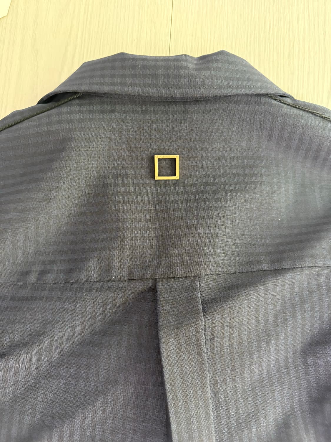 우영미/체크 반팔 셔츠/48 상품이미지2