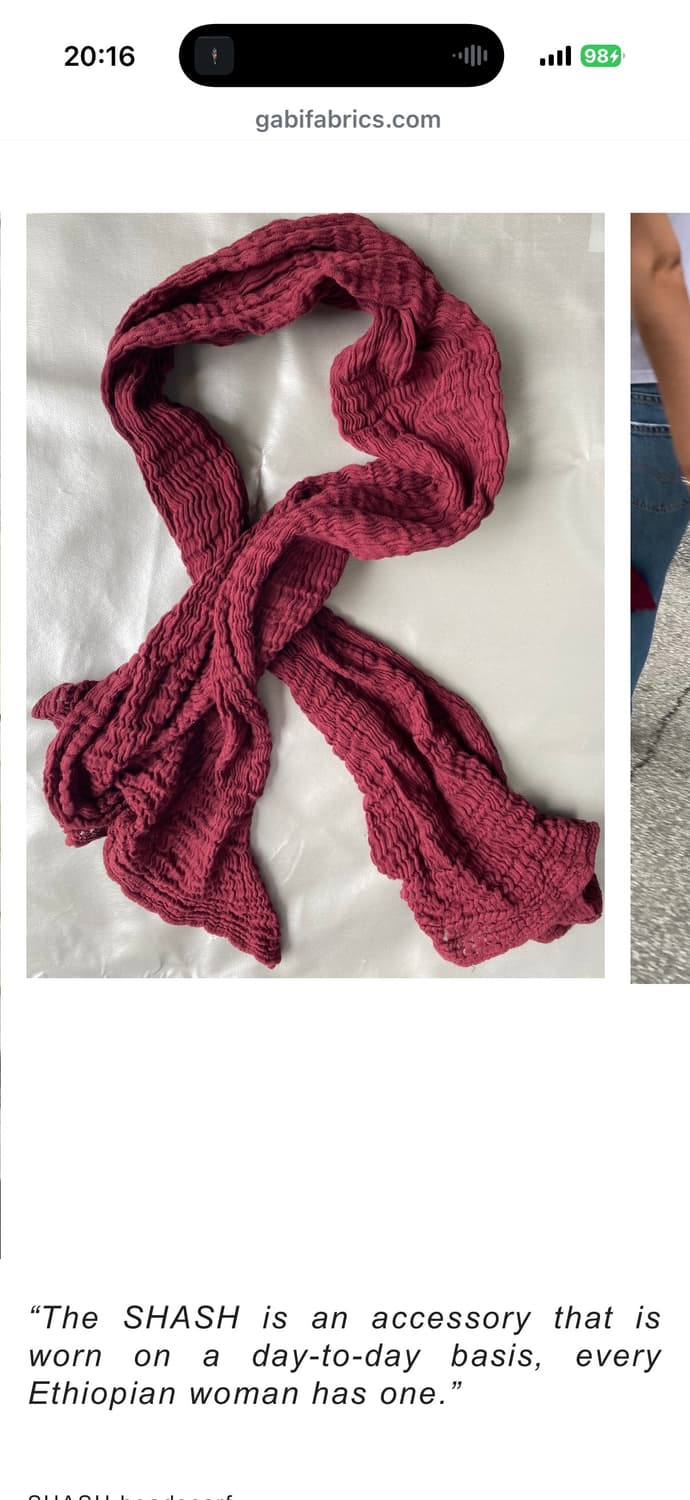 gabi fabrics shash scarf 가비 스카프  상품이미지1