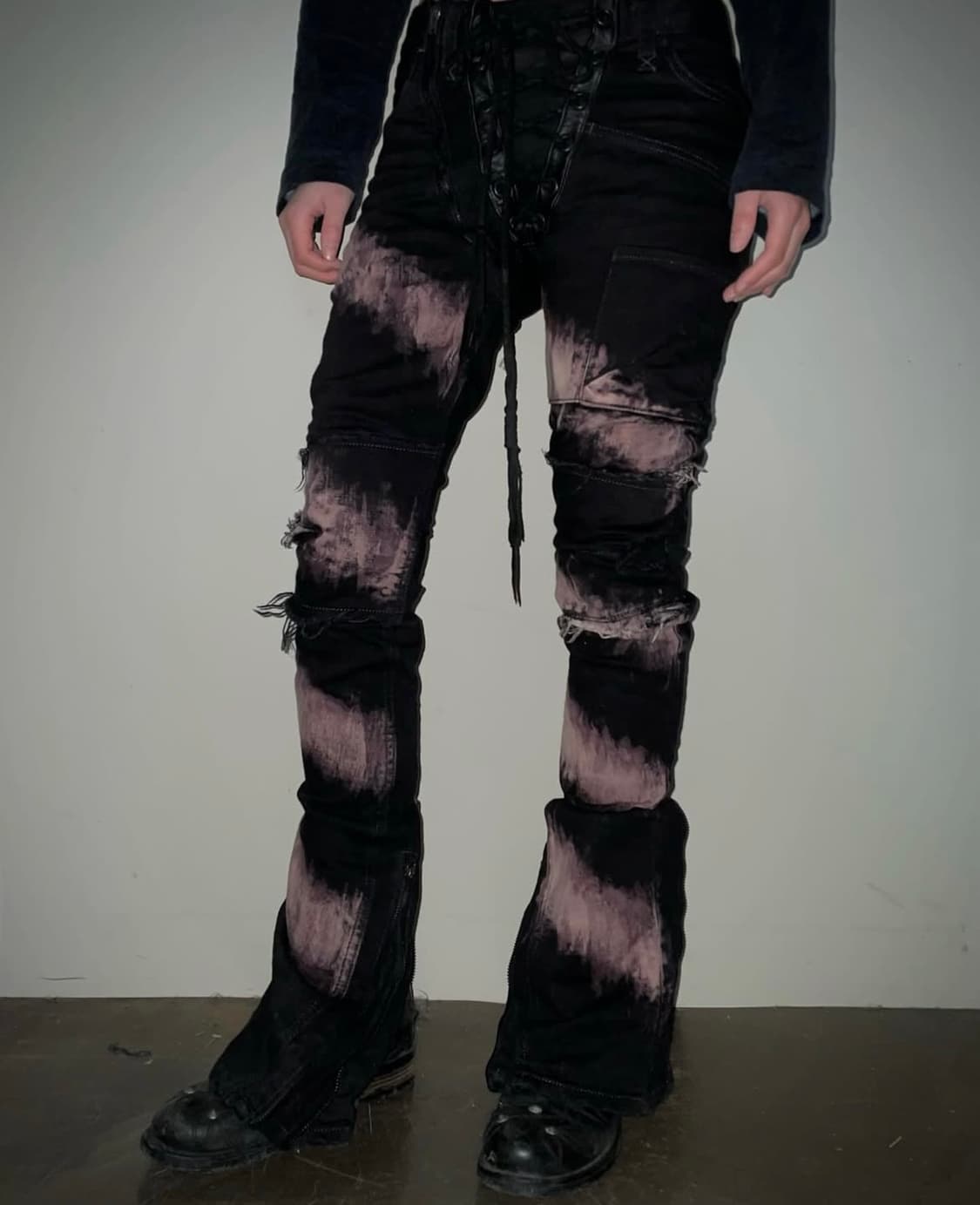 [Ketohouse] Ifsixwasnine lace up denim 상품이미지4