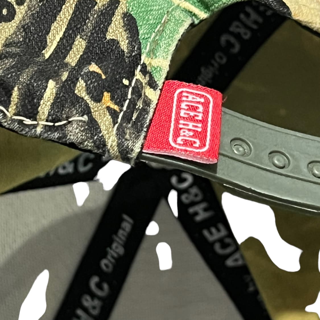 리얼트리 패턴 빈티지 스냅백 상품이미지4