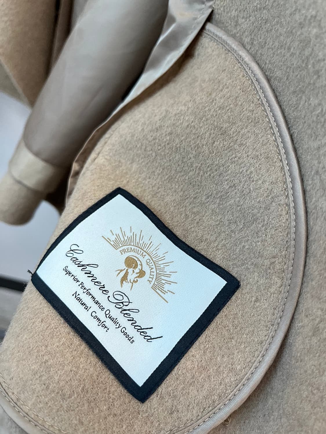 여) 라메레이 25ss 베이지 캐시미어 자켓  상품이미지10