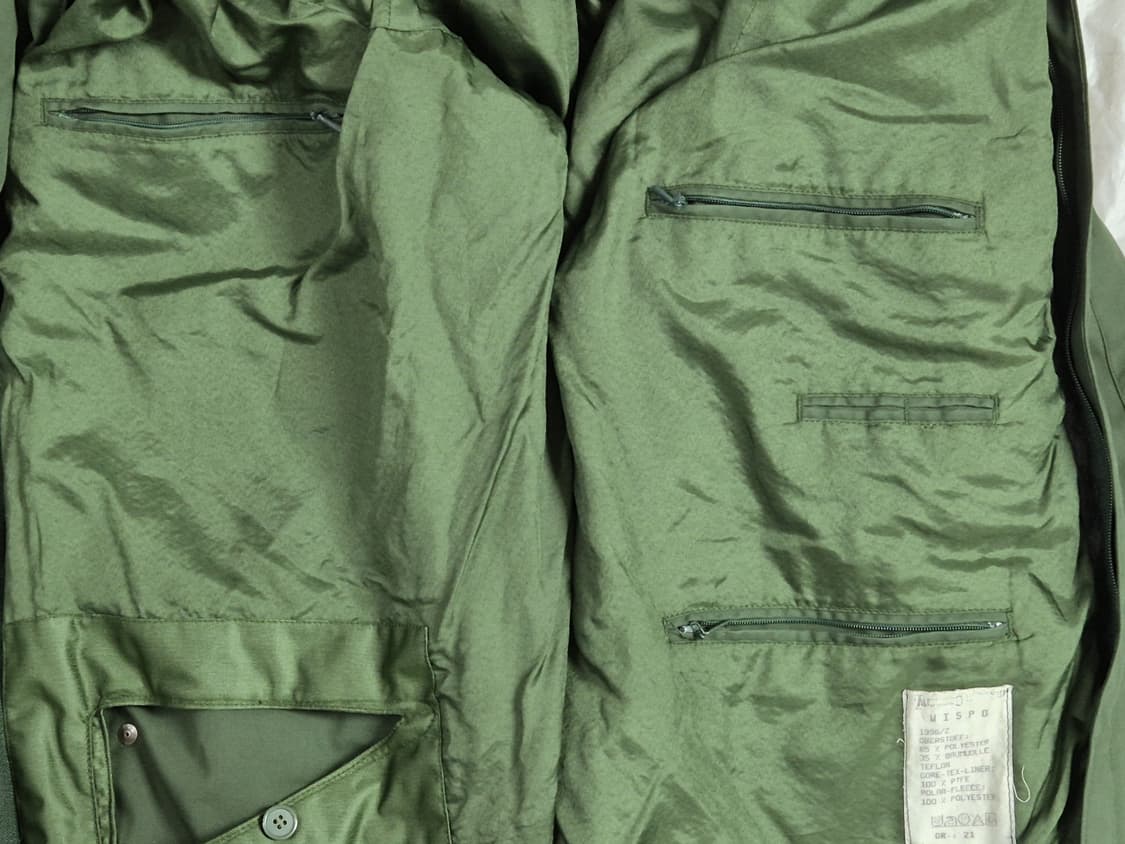 독일군경 고어텍스 바람막이 전투복 상의 자켓 점퍼 (L) 상품이미지8