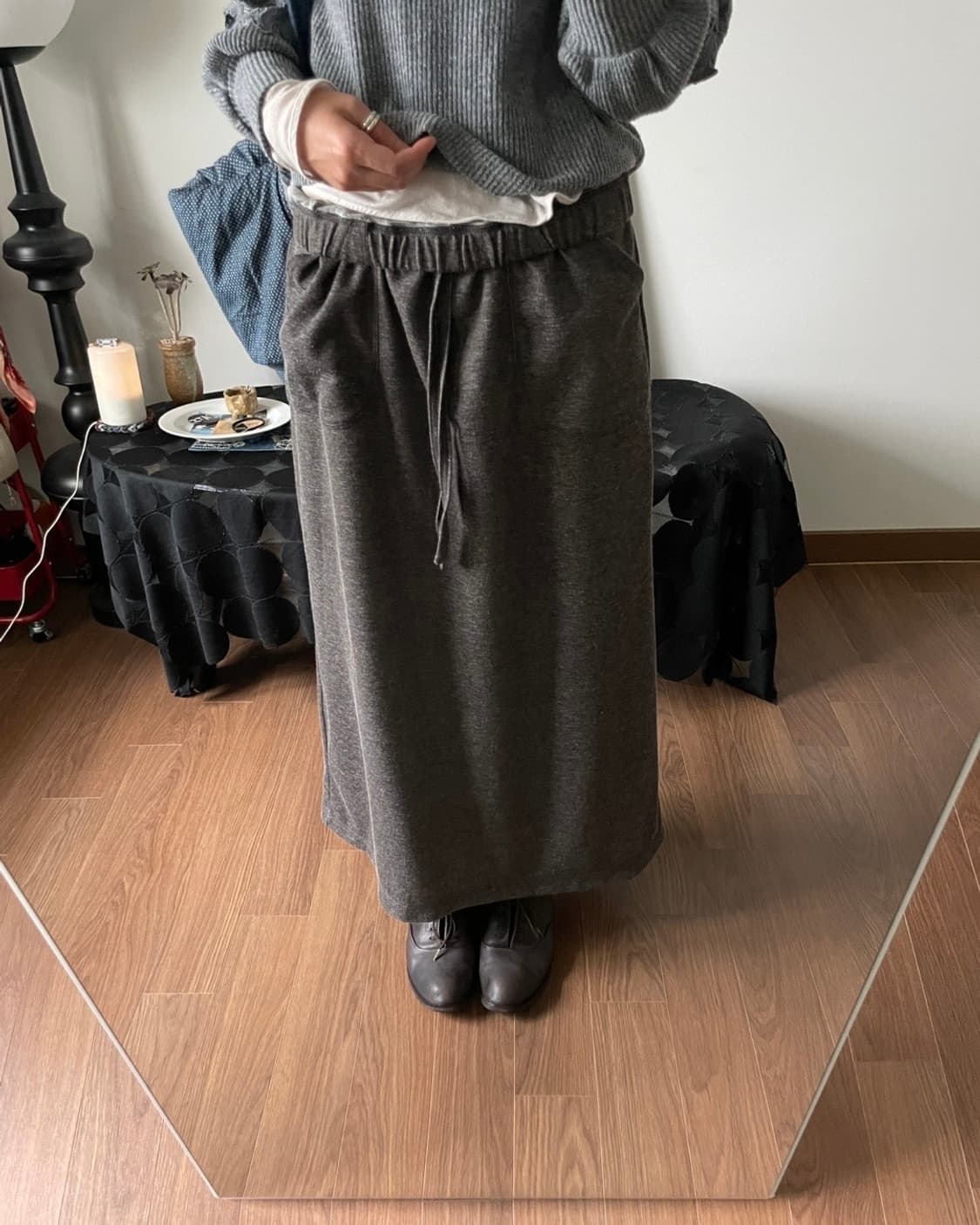 banding long skirt 상품이미지6