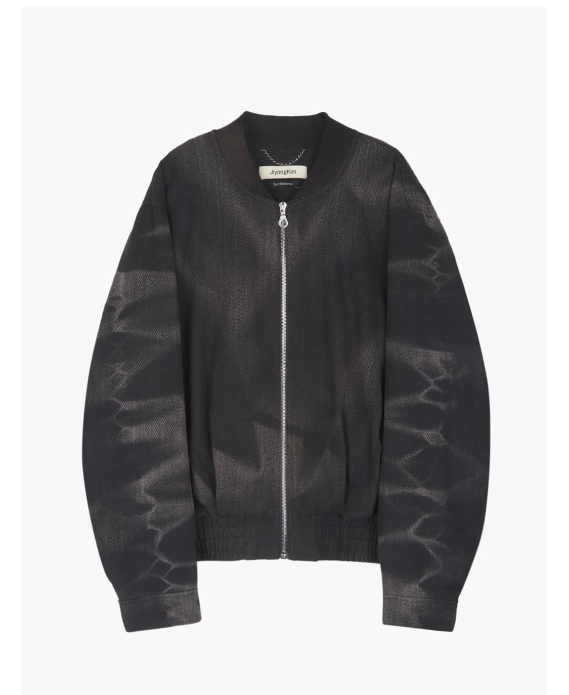 지용킴 25AW 봄버 블랙 상품이미지1