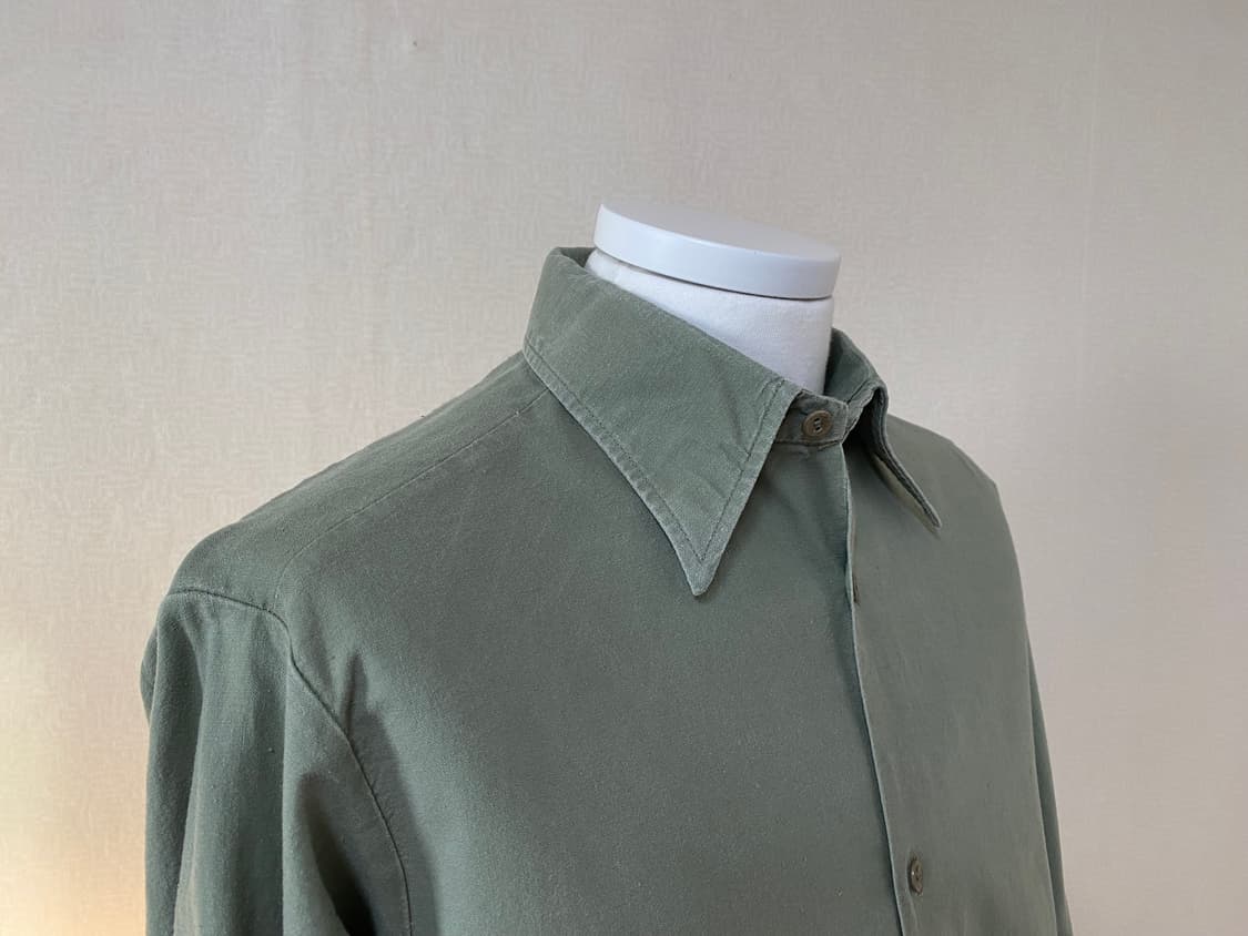 밀리터리 국방색 카키 셔츠 상품이미지3