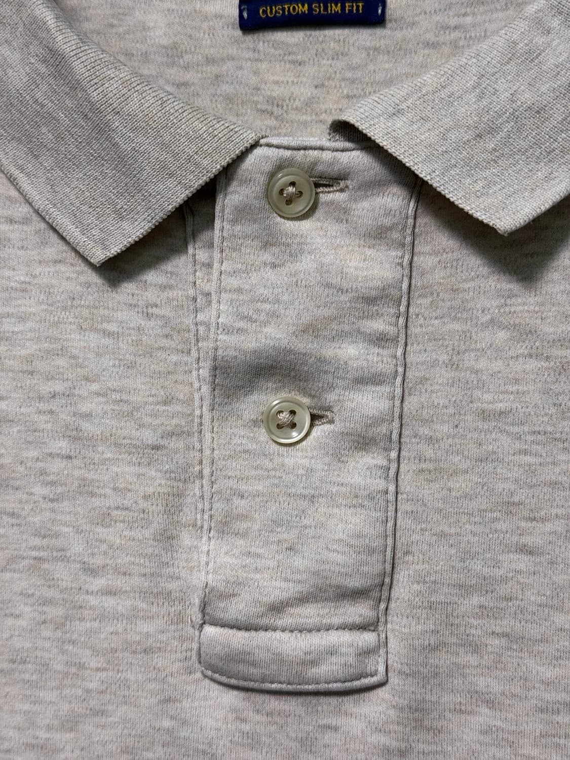 폴로 랄프로렌 슬럽 코튼 면 긴팔 PK 카라 긴팔 티셔츠 XL 105 상품이미지5