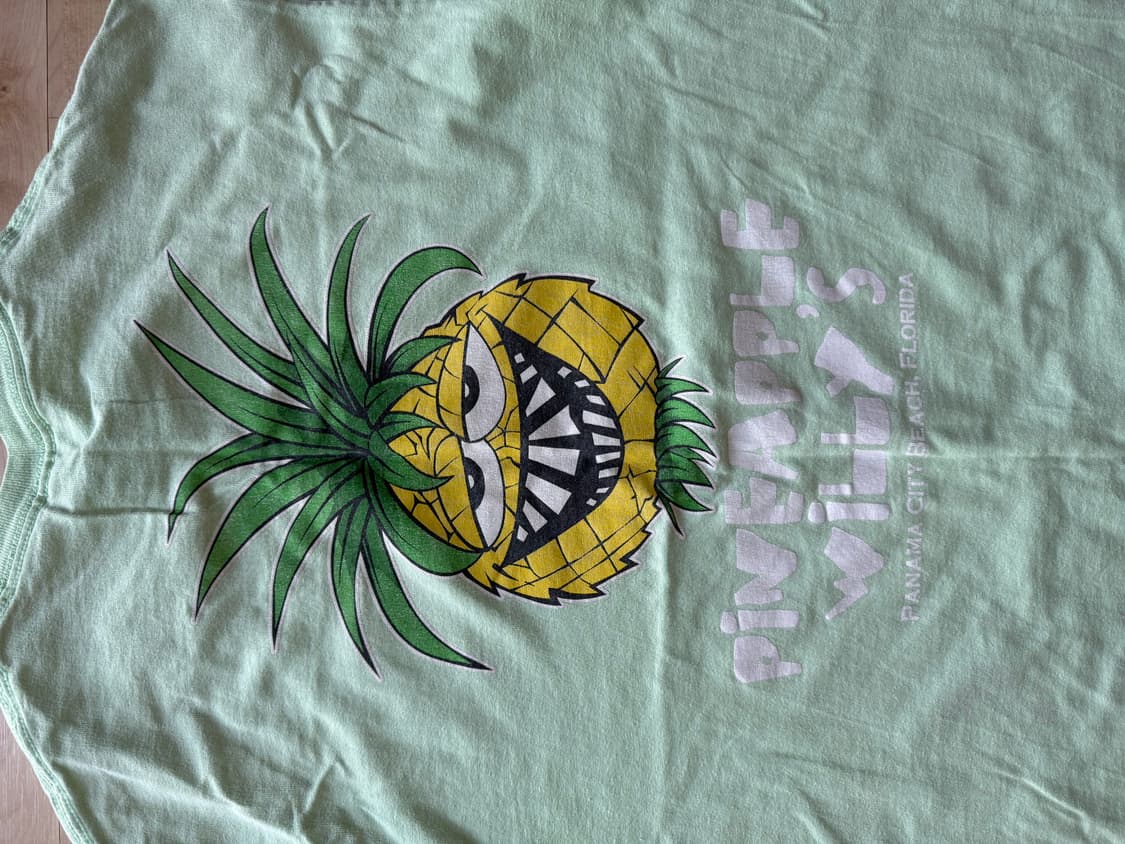 빈티지 파인애플 티셔츠 상품이미지3