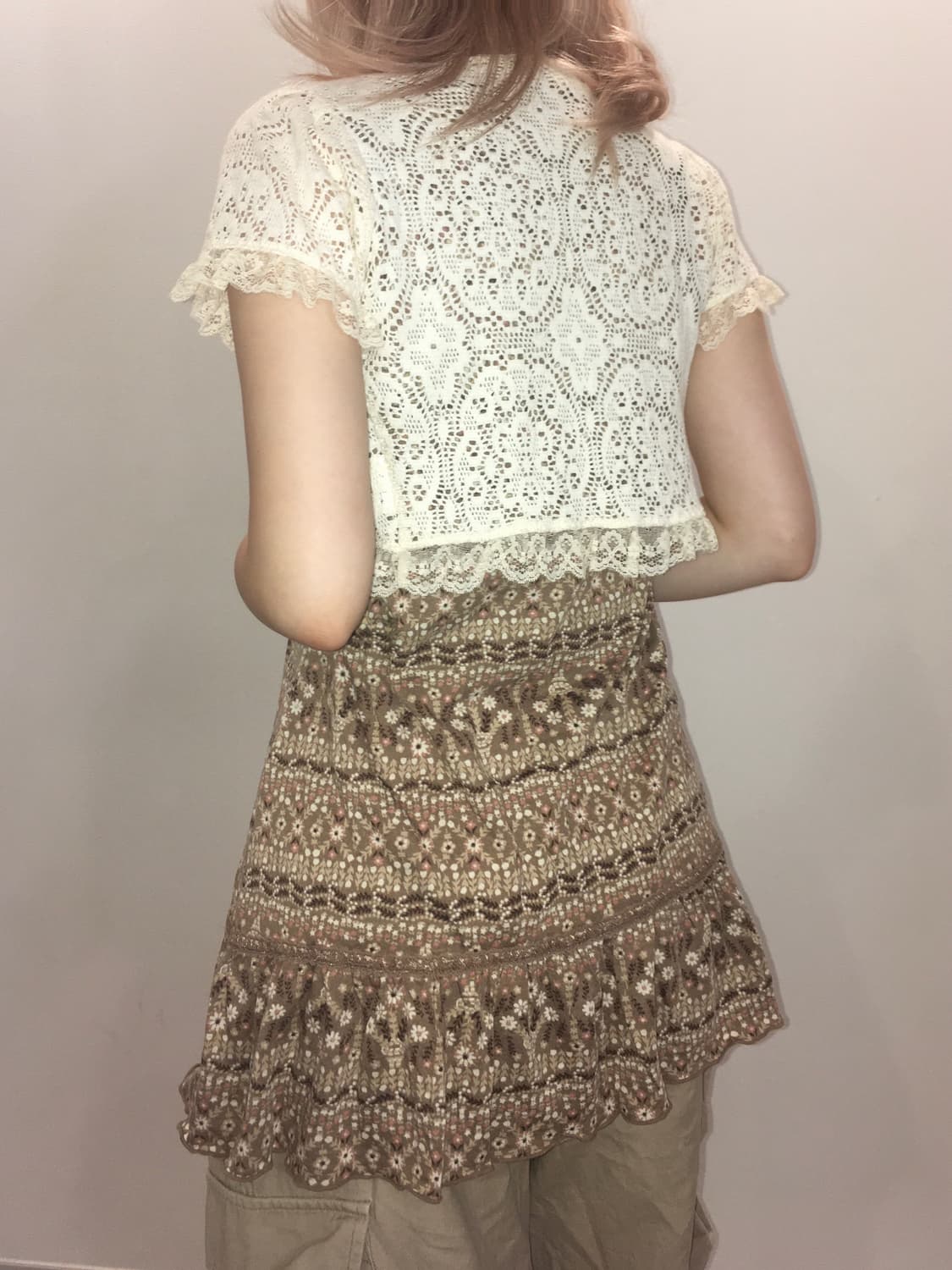 Rest rose  ivory crochet bole 상품이미지4