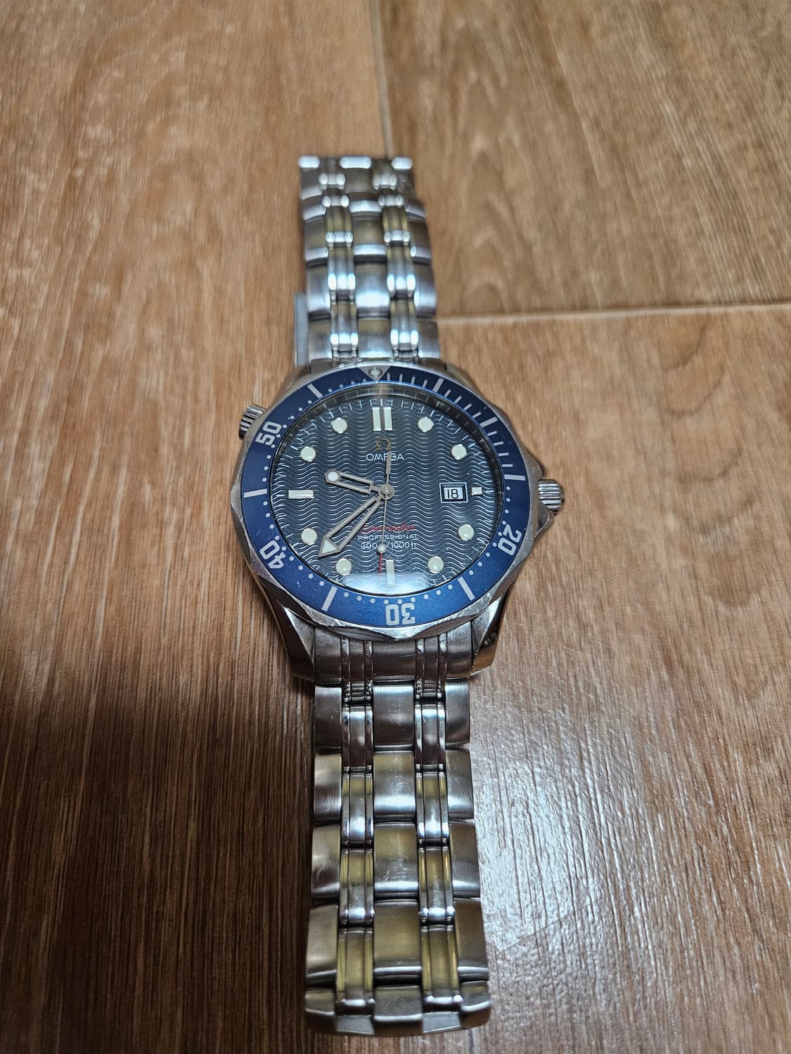 오메가 씨마스터 300 쿼츠 청판 2221.80 상품이미지2