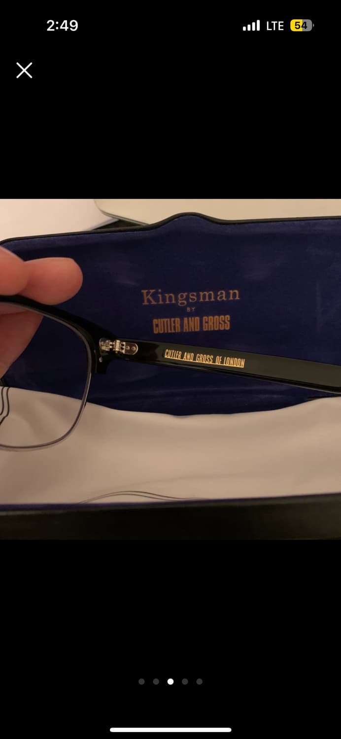 커틀러앤그로스 0755 04 블랙/실버 3회 미만 착용 상품이미지3