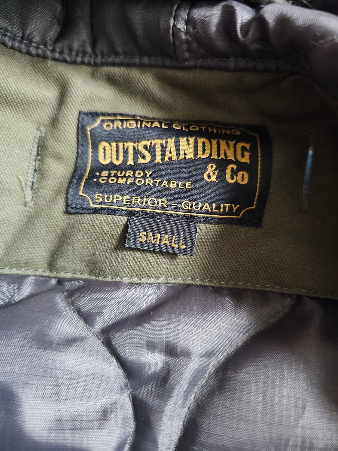 아웃스탠딩 FISHTAIL PARKA_OLIVE S(105) 상품이미지2