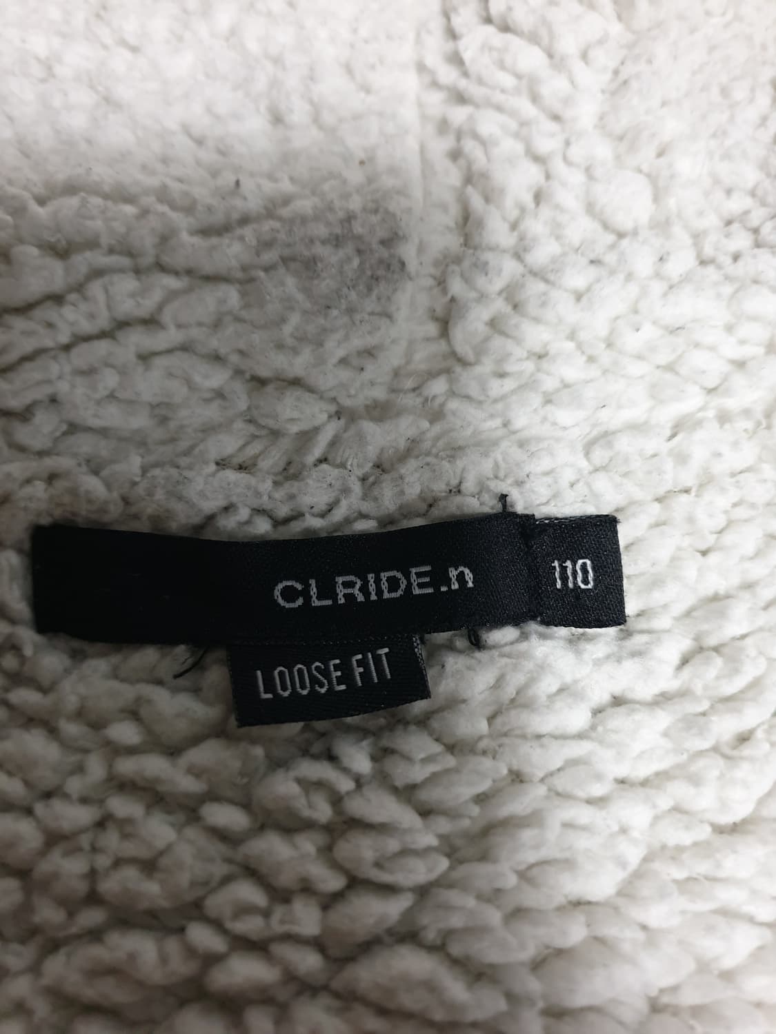 클라이드앤 루즈핏 혜비 안감양털 후드짚업 그레이 (XXL) 상품이미지4