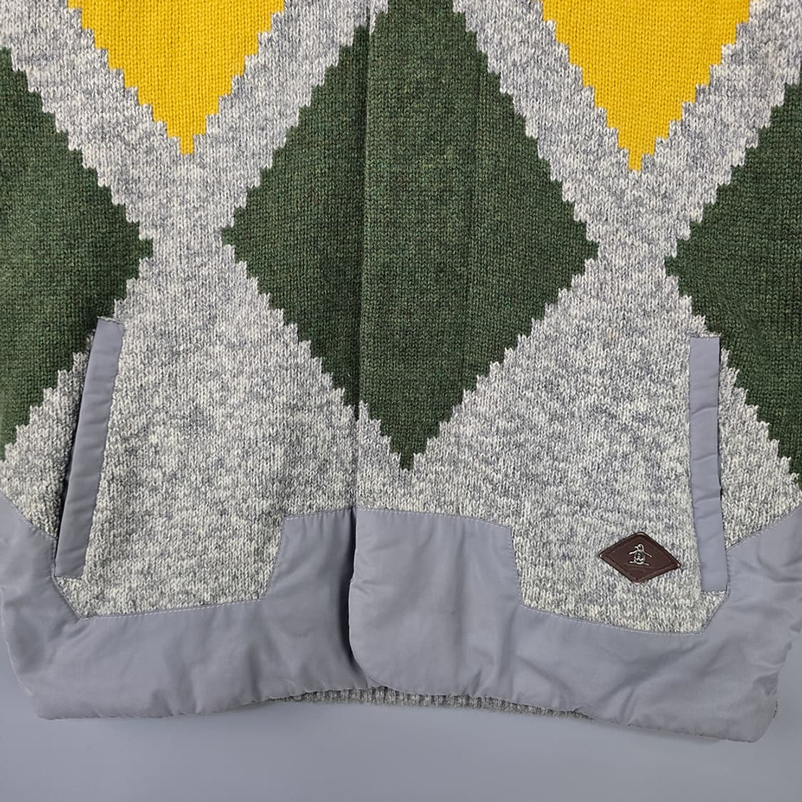 먼싱웨어(Munsingwear) 니트 베스트 아가일 L 상품이미지3