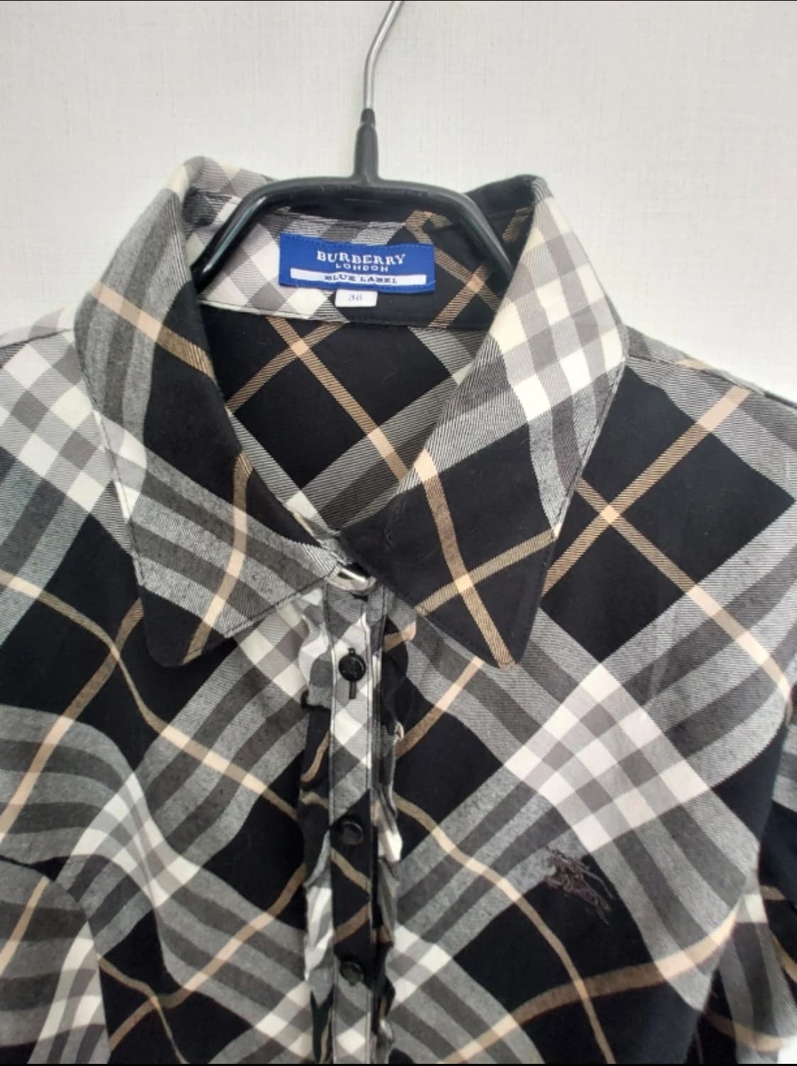 burberry london blue label 체크 셔츠 상품이미지3