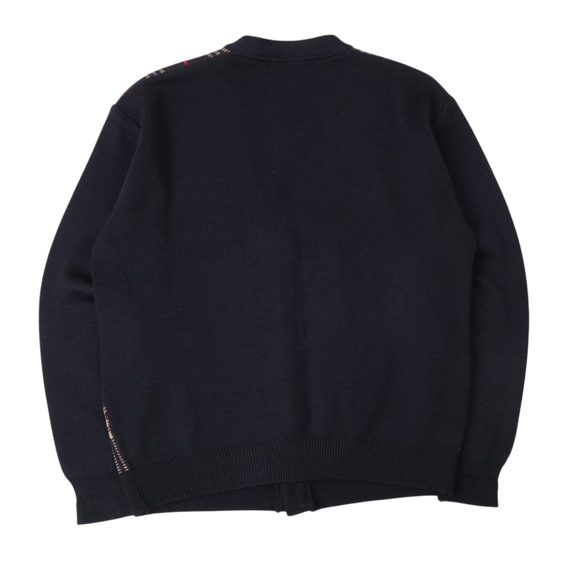 버버리 크레스트 네이비 노바체크 울 가디건 상품이미지5