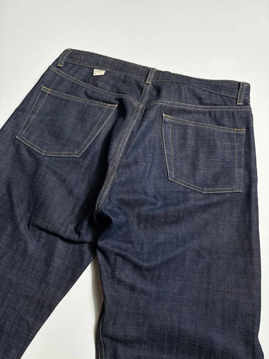 유니폼브릿지 19FW 생지 데님 팬츠 R1640 상품이미지5