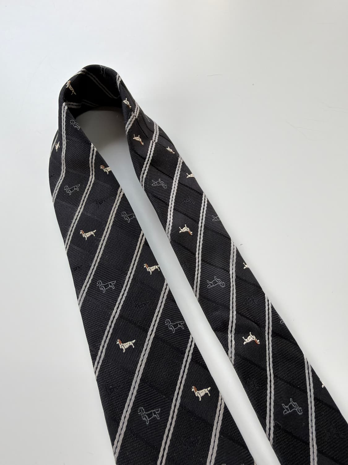 빈티지 실크 넥타이 8.3cm 상품이미지7