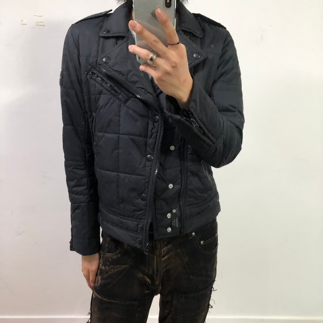디젤 더블라이더 패딩 자켓 상품이미지3