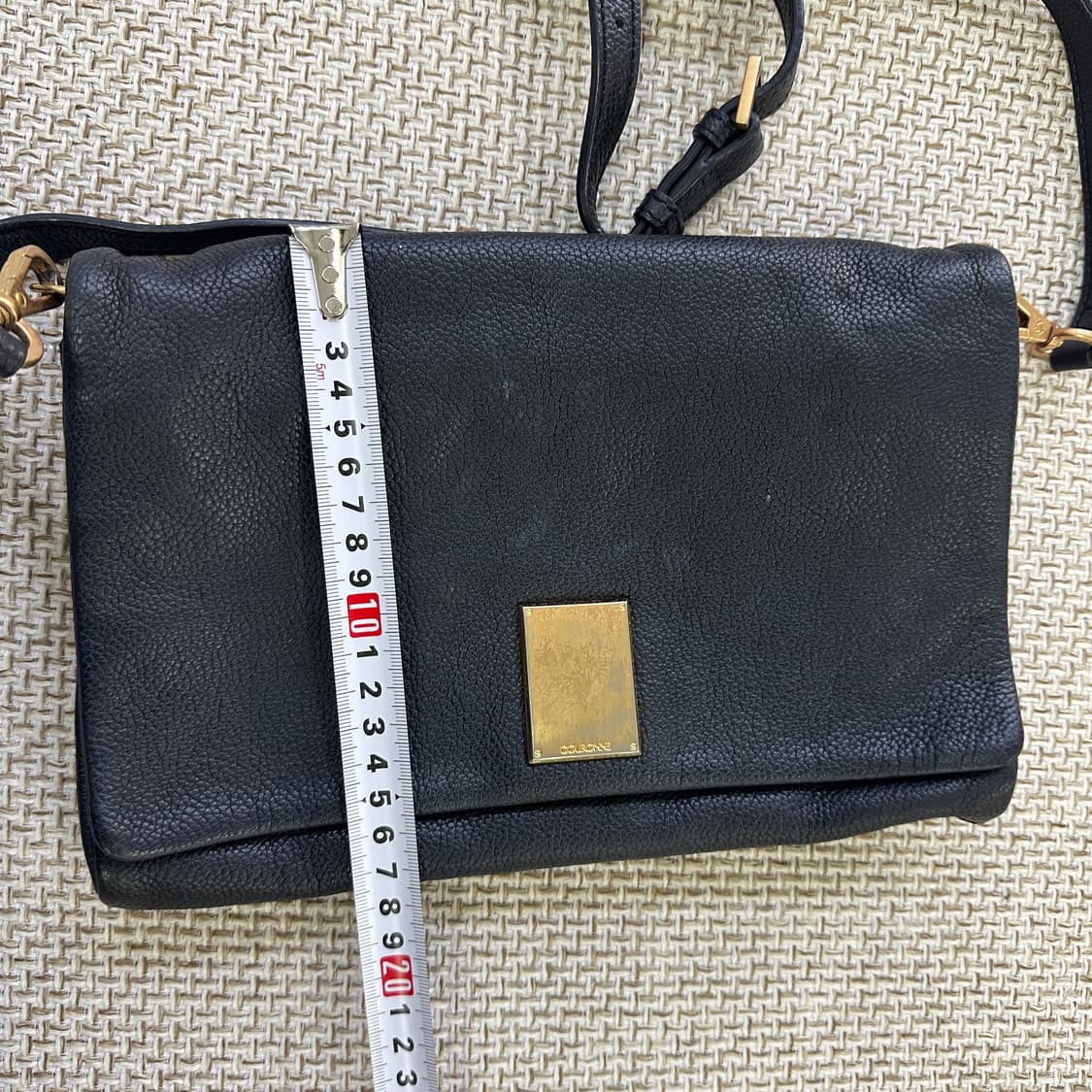 실측확인 쿠론 재키 누보 크로스백 0409D 상품이미지6