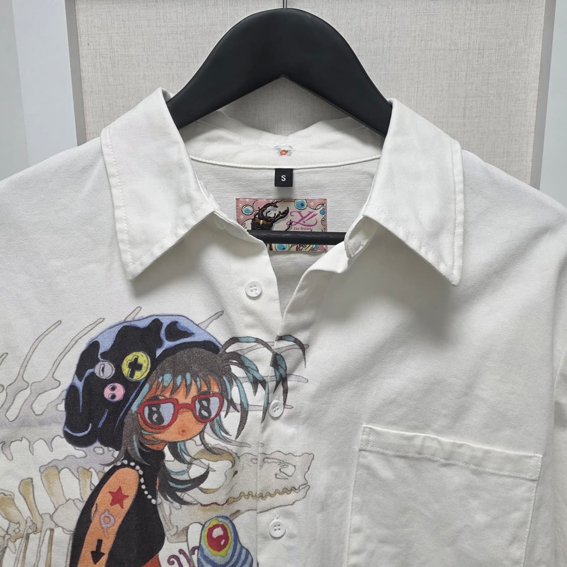 유민하 무라 워크 셔츠 S 상품이미지4