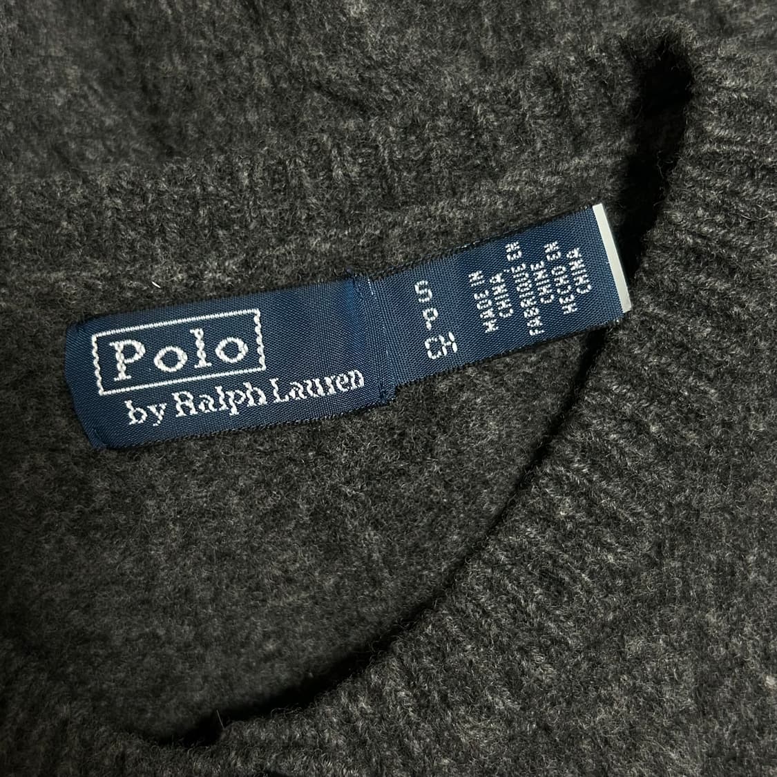 폴로 랄프로렌 신형 큐알 꽈배기 케이블 니트 울 캐시미어 가디건 그레이 상품이미지8