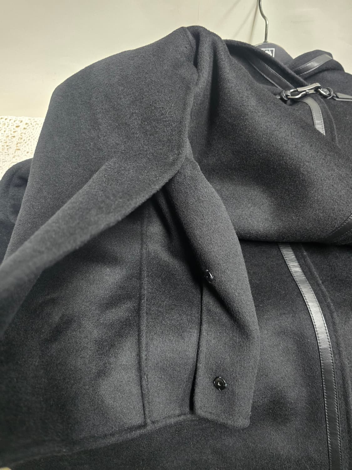 지스튜디오  울실크 후드 롱코트 77 상품이미지8