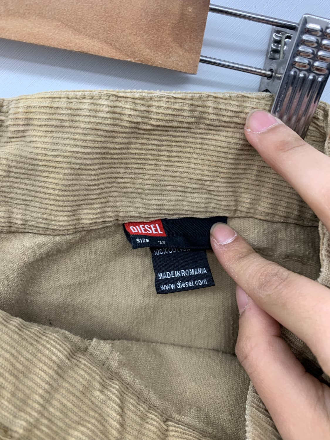 디젤 본디지 골덴 코튼 팬츠(디테일 굿) 상품이미지6