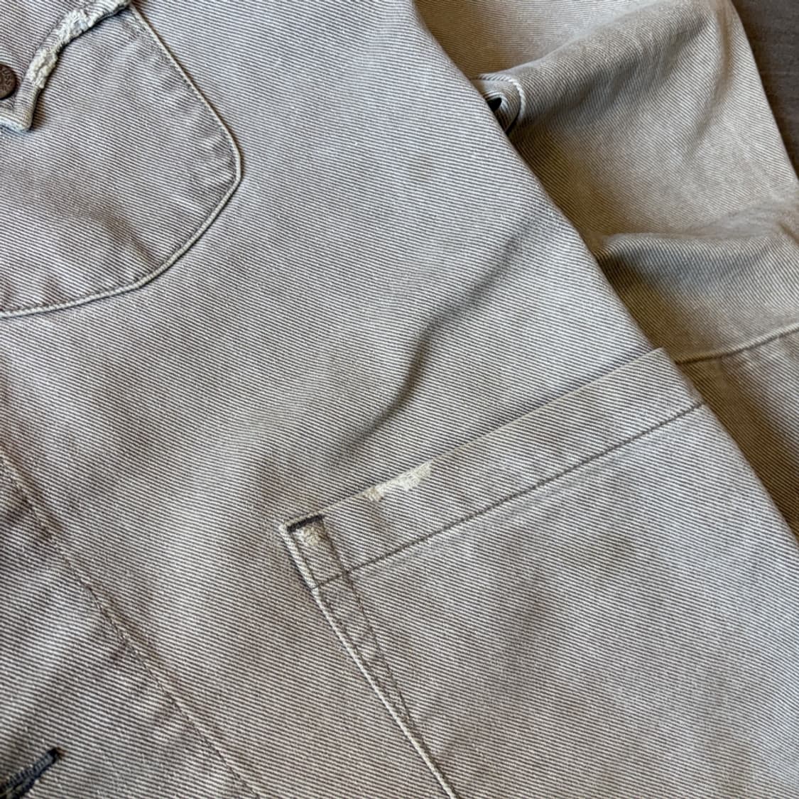 리바이스 정품 아이보리 데님 청 자켓 상품이미지4