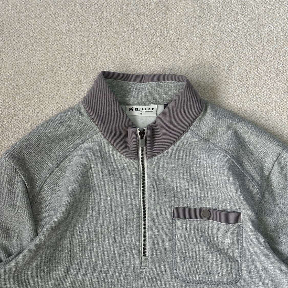 밀레 그랜즈 집업 티셔츠 상품이미지5