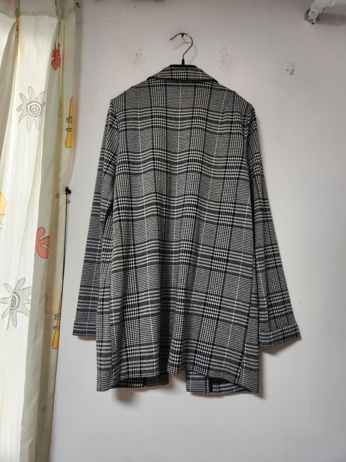 H&M 체크무늬 오버핏 블레이저 XS(160/80A)H&M 체크무늬 오버 상품이미지2