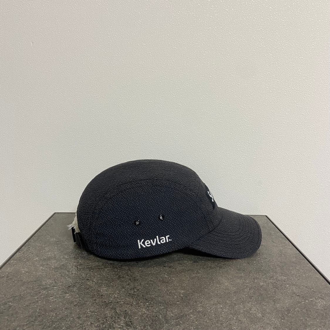 (OS) 슈프림 박스로고 캠프캡 모자 케블라 블랙 상품이미지3