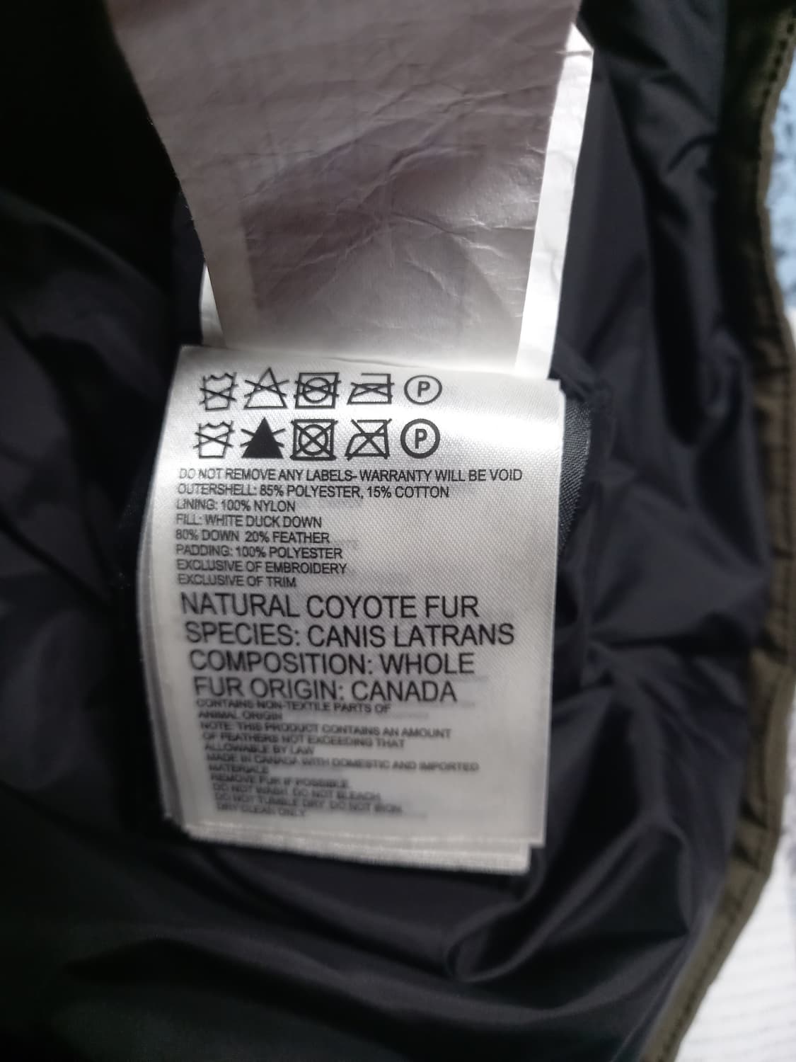 캐나다구스 여성 패딩 파카  xs(44~55) 상품이미지7