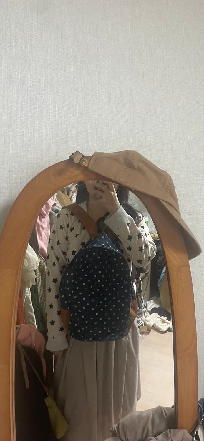 모리걸 빈티지 고양이 백팩 🐱💙 상품이미지6