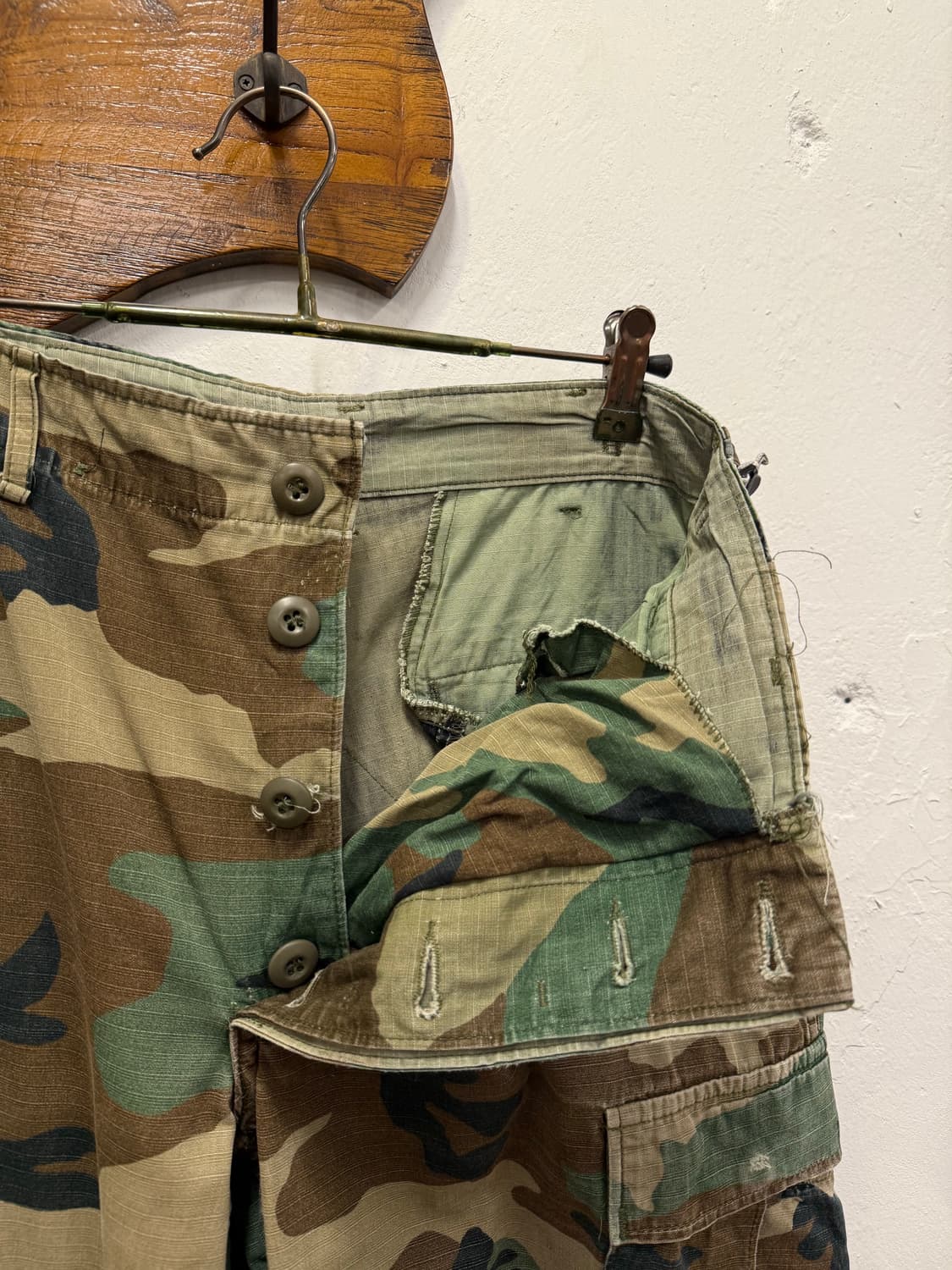 (31inch) U.S ARMY BDU WOODLAND 카고 팬츠 상품이미지8