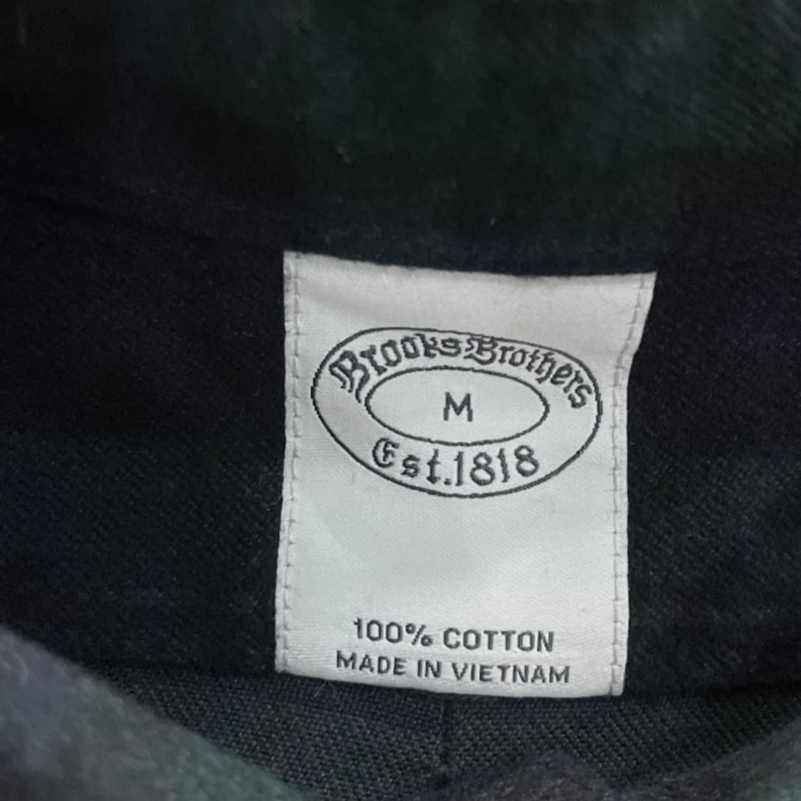 95 브룩스브라더스 블랙와치 셔츠  상품이미지3