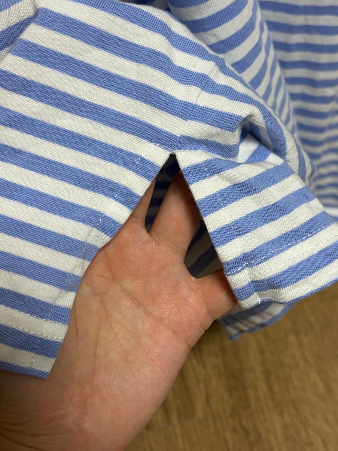 wiffle 오버사이즈 스트라이프 롱슬리브 상품이미지4