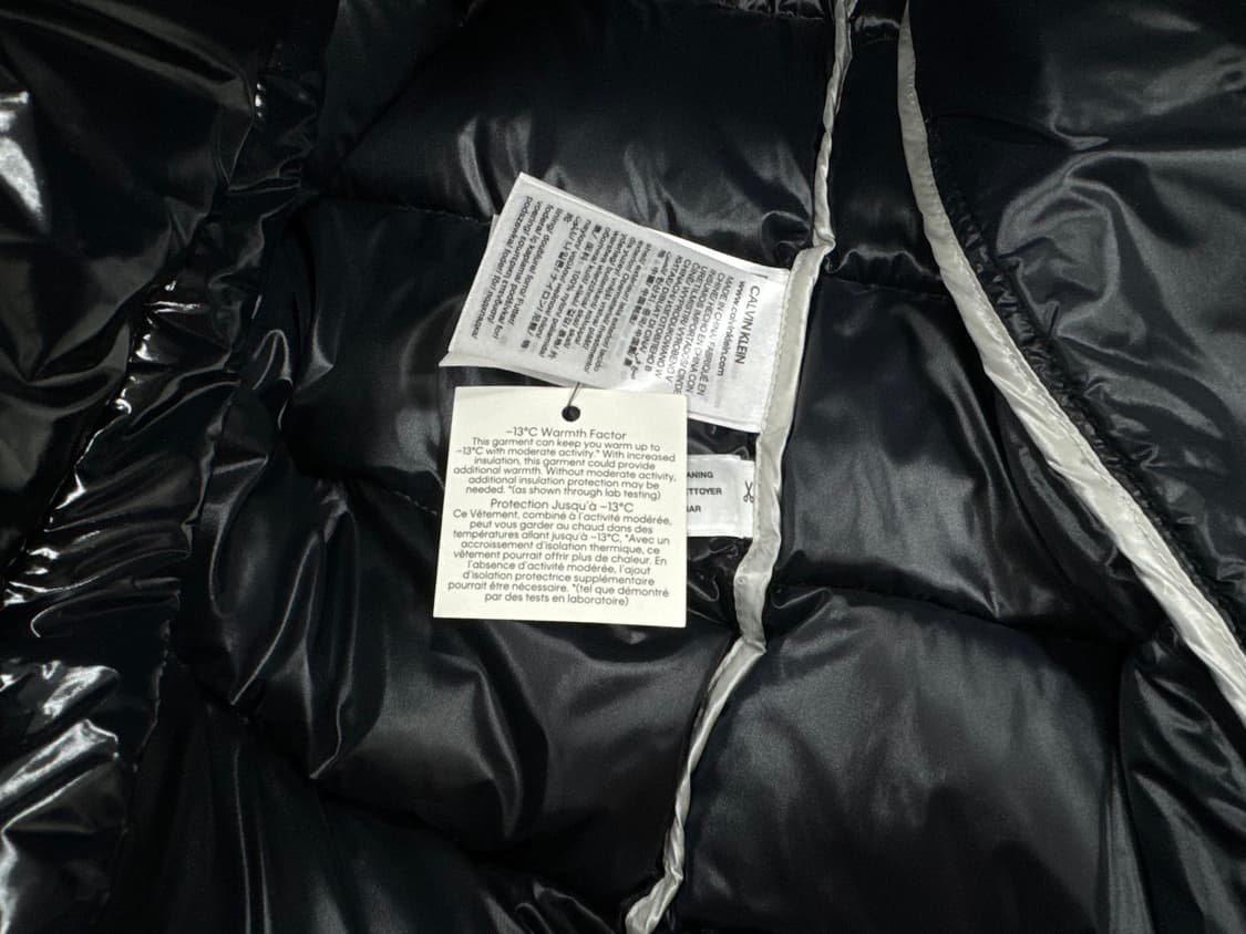 [새상품] 캘빈클라인 페이던트 덕다운 롱패딩 상품이미지6