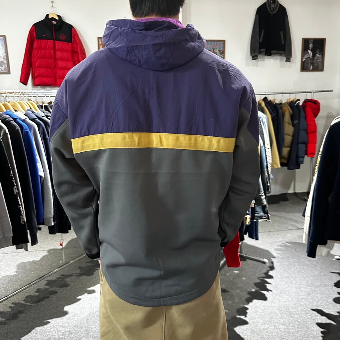 챔피온 일본판 올드스쿨 바람막이 자켓 상품이미지4