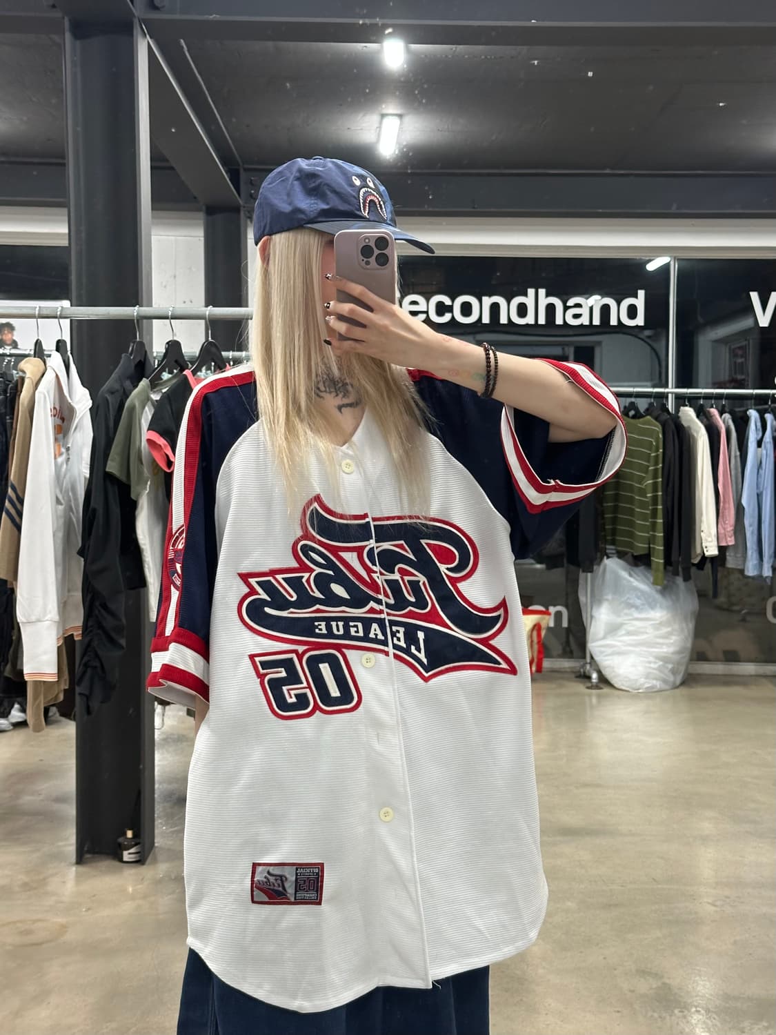 FUBU 푸부 올드스쿨 빅로고 05 리그  베이스볼 져지 상품이미지2