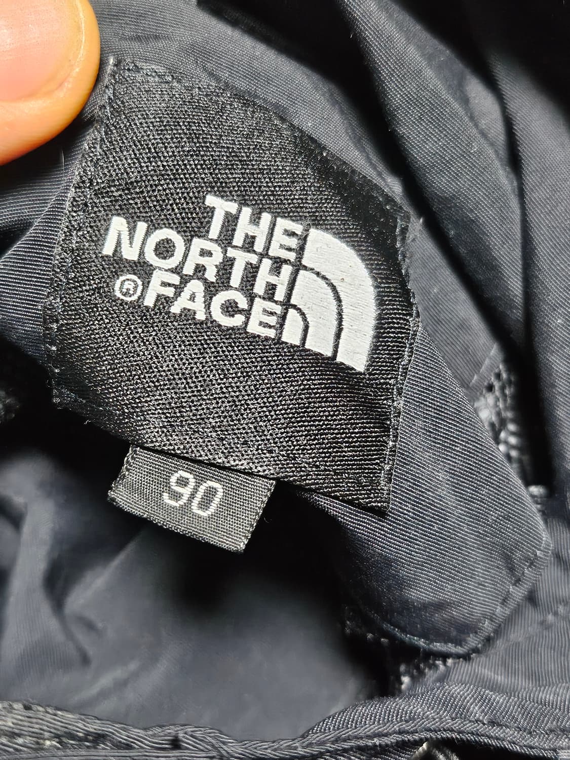 노스페이스 바람막이 블랙 S 상품이미지4