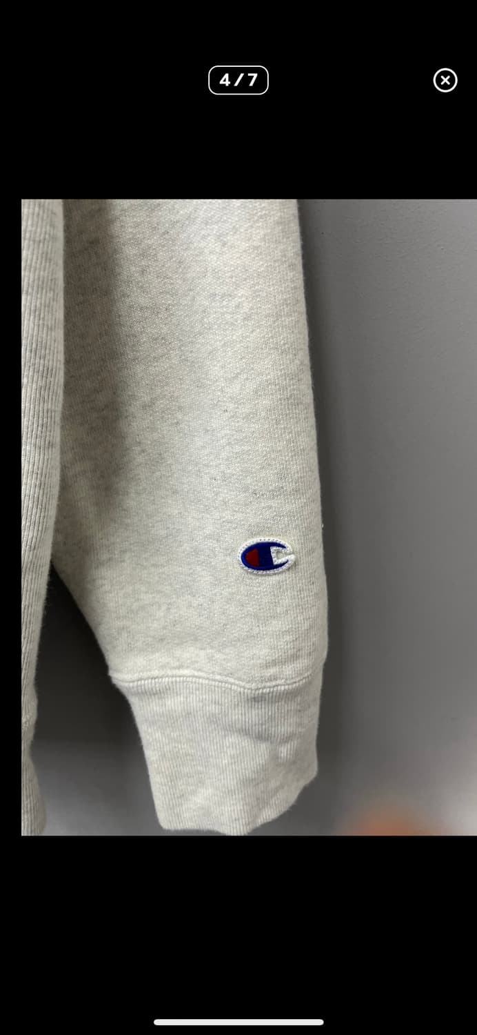 챔피온 X 디스이즈네버댓 22fw 콜라보레이션 리버스 위브 블루택 트랙팀 상품이미지4