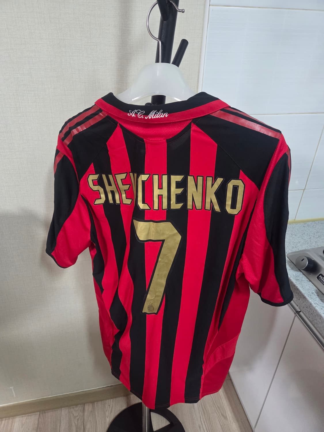 AC밀란 2005-06 홈 유니폼 L 셰브첸코 상품이미지2