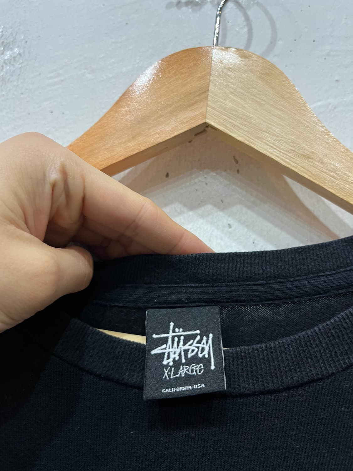 스투시 재팬 크랙로고 롱슬리브 XL 상품이미지6