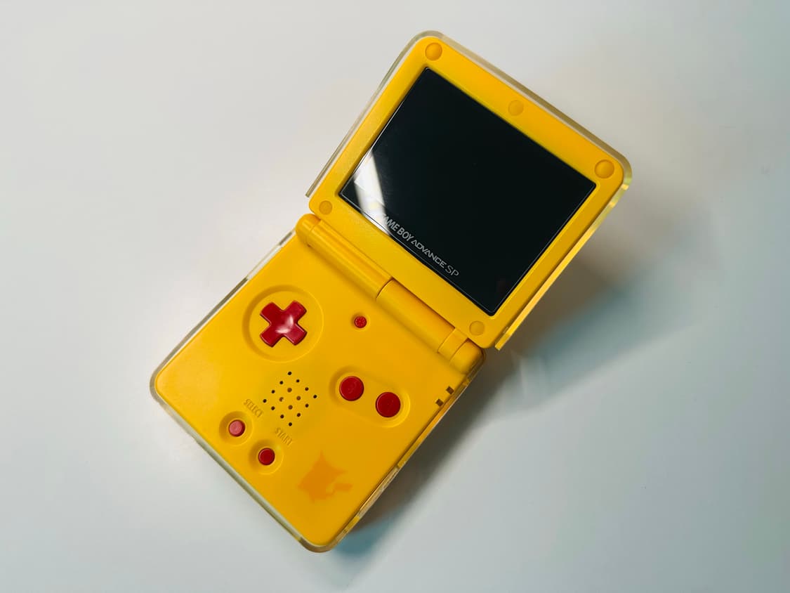 닌텐도 GBA SP 게임보이 어드밴스 피카츄 하우징 백라이트에디션 판매 상품이미지5