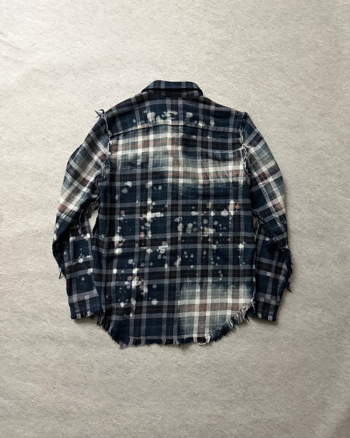 R13 블리치드 체크셔츠 상품이미지2