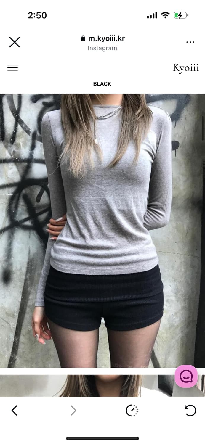 Kyoiii Fold low short pt 숏팬츠 상품이미지1