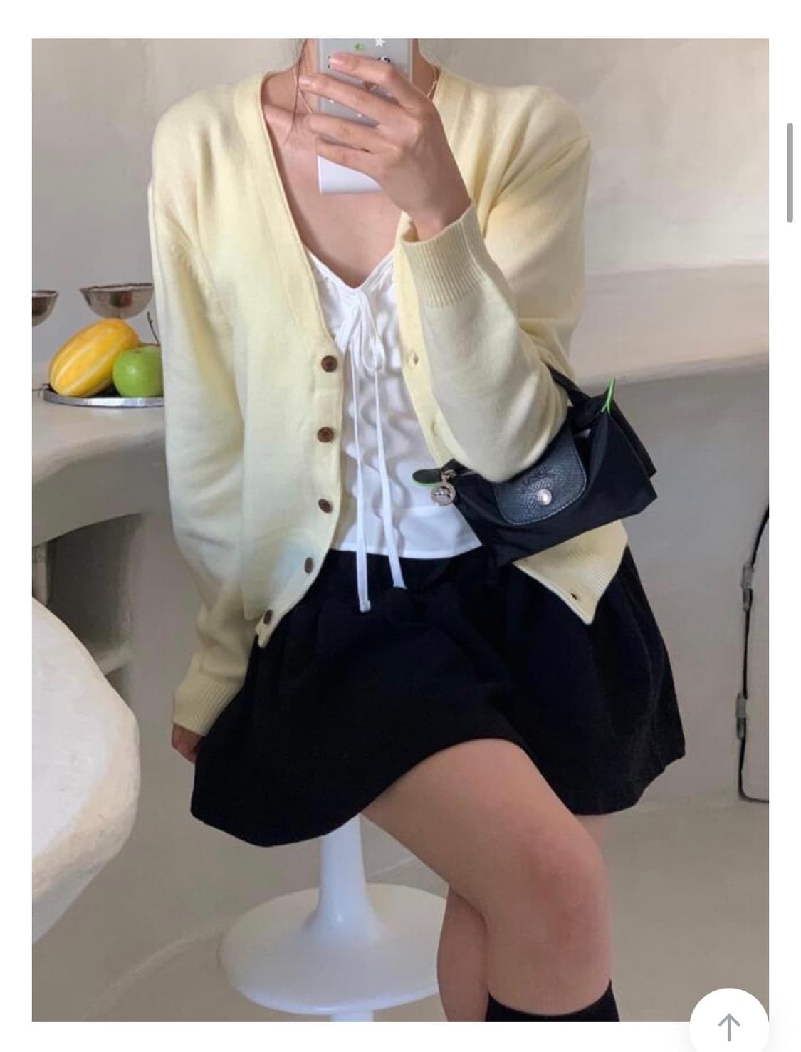 피터앤웬디 포근 울 가디건 레몬 상품이미지2