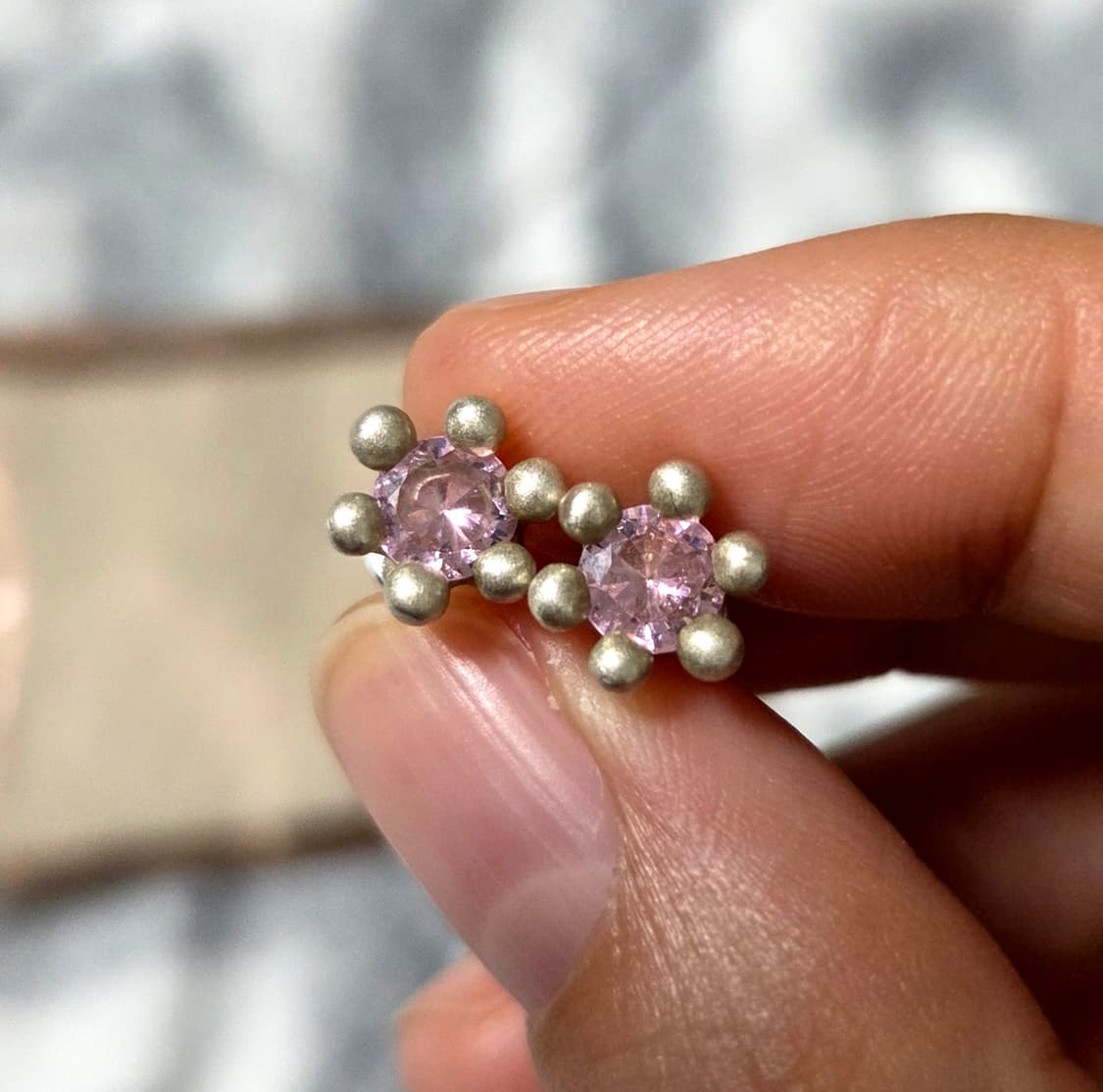 하이메 미니 머쉬룸 귀걸이 상품이미지6